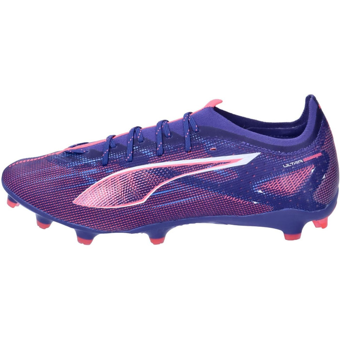 Футбольні бутси PUMA Ultra 5 Pro FG/AG, 46 EU, Lapis Lazuli/Puma White/Sunset Glow