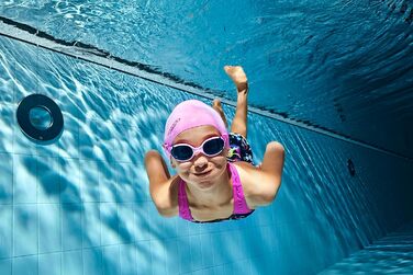 Окуляри для плавання Speedo Biofuse 2.0 | Унісекс, для дітей | Антизапар, водонепроникні | Flamingo Pink/Electric Pink/Blue