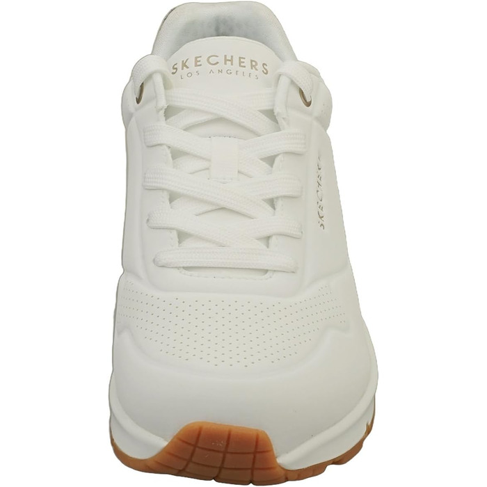 Кросівки Skechers Max Cushioning Delta для чоловіків, білі, з леопардовим принтом (41 EU)