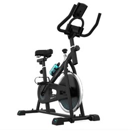 Велотренажер Cecotec DrumFit Indoor 6000 Forcis: магнітний, з LCD-монітором, 6 кг маховик, чорний