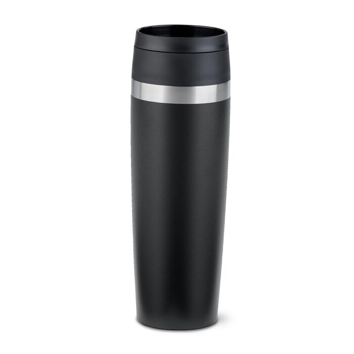 Термокухоль Emsa Classic N2023850 з кришкою 360°, 0.5 л, нержавіюча сталь, Petrol Blau