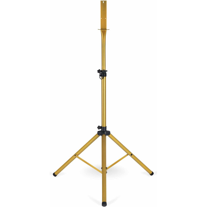 Stagecaptain DBS-1715 Bullseye Pro комплект для дартсу: професійна стілдардс дошка з сизалю, гумовий килимок, регульована стійка, 6 дротиків, 4 комплекти оперень, золото