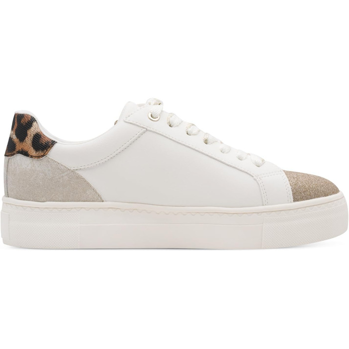 Кросівки жіночі Tamaris білі, низький хід, зі змінною устілкою та комфортною підкладкою (42 EU)