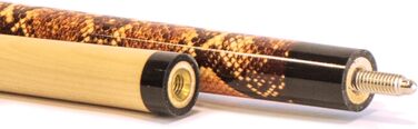 Більярдний кий Winsport Animal Collection Snake — професійний пул-кий з клеєним тіпом 12 мм, клен, дизайн Змія