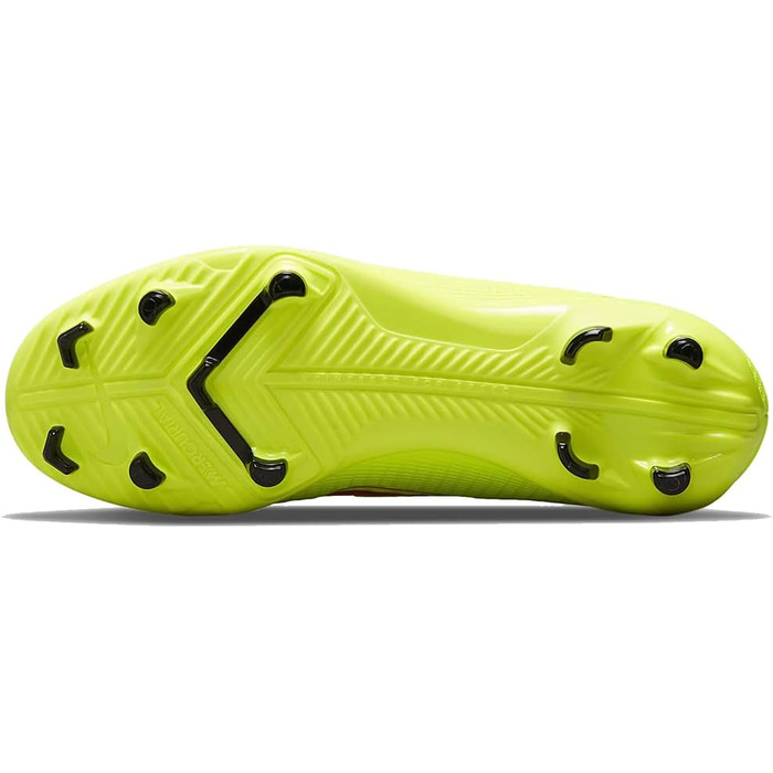 Дитячі футбольні бутси Nike Jr. Vapor 14 Club FG/MG, 38 EU, Чорний/Сірий