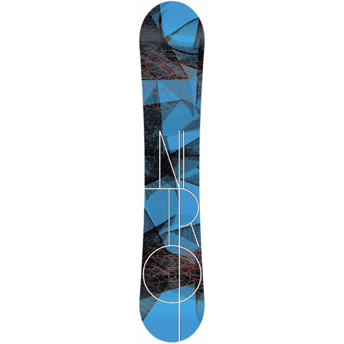 Жіночий сноуборд Nitro All-Mountain, чорний, 149 см