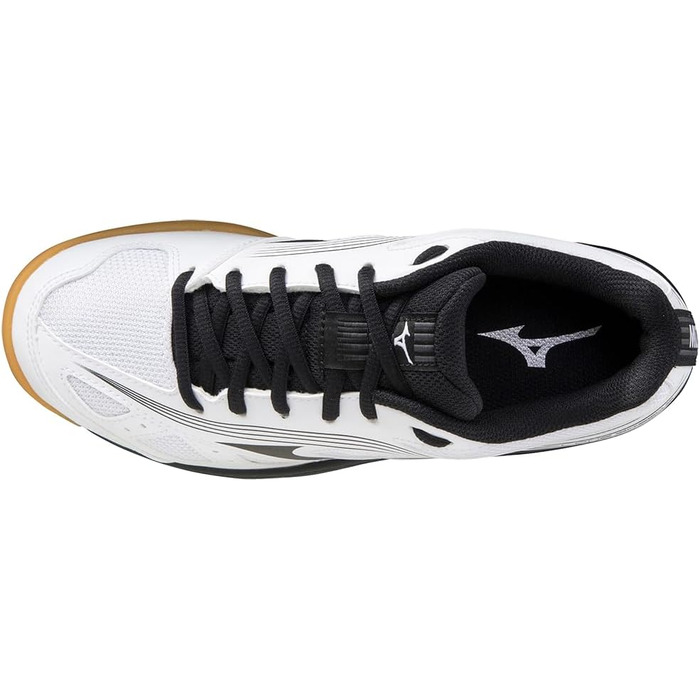 Дитячі кросівки Mizuno Cyclone Speed 3 для дівчаток, біло-чорні (3 Big Kid)