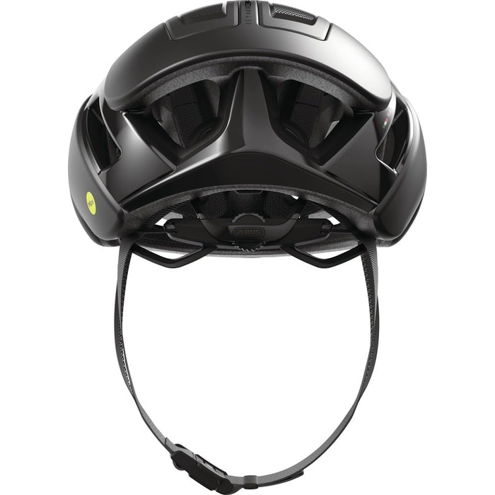 Велосипедний шолом ABUS Gamechanger 2.0 MIPS для шосе, аеродинамічний, вентиляція, чорний, розмір L (57-61 см), унісекс