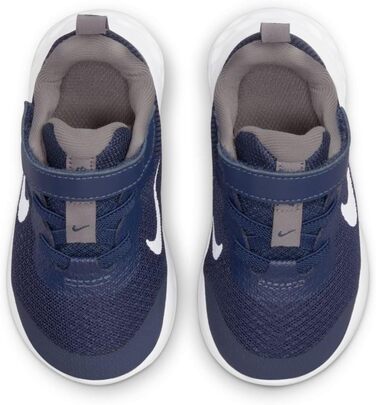 Дитяче спортивне взуття Nike Revolution 6 NN (TDV) для гімнастики, 21 EU, темно-синій, білий, сріблястий