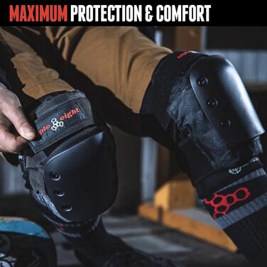Захист для скейтборду Triple 8 KP Pro, наколінники професійні