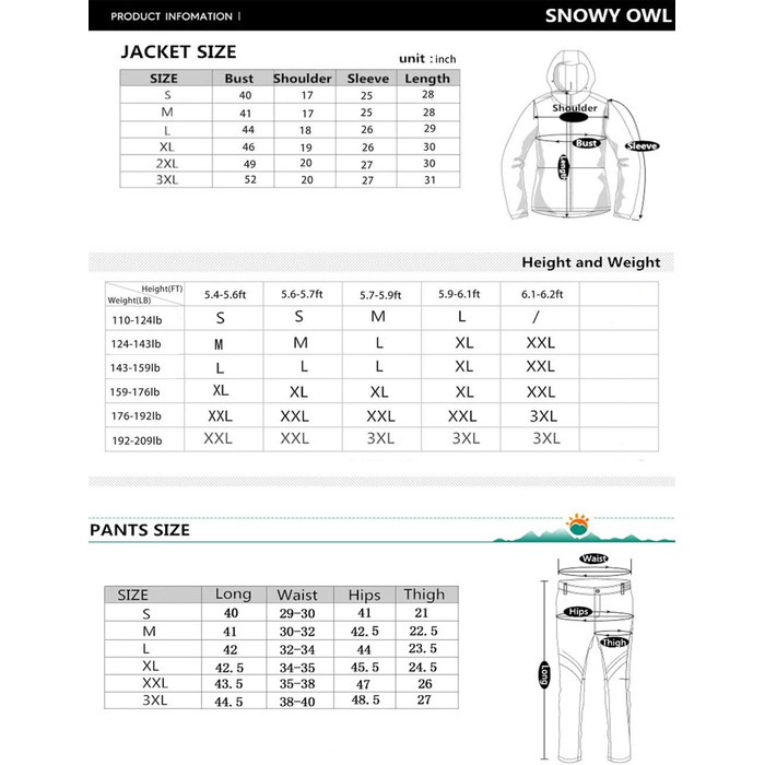 Куртка для чоловіків Kijacke, висока вітро- та водовідштовхувальна технологія, снігова куртка, колір: чорний (XL, Синій)