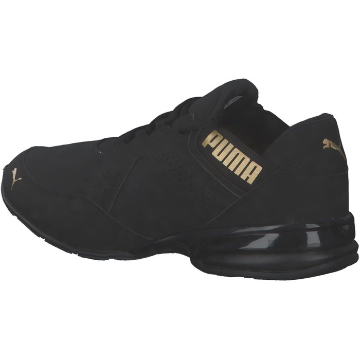 Чоловічі кросівки PUMA Enzin SL V2 для бігу та вулиці, розмір 43 EU, Puma Team Gold, чорний