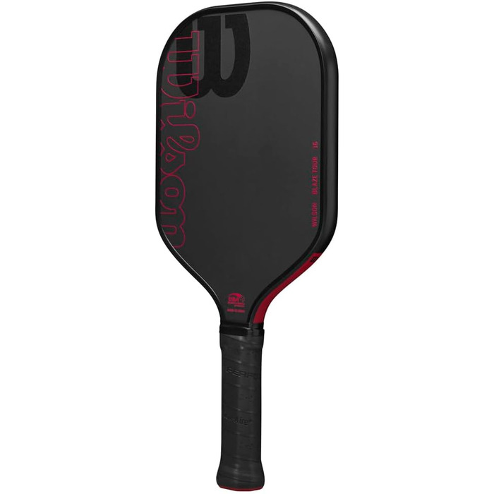 Падл для піклболу WILSON Blaze Tour, чорний/червоний, ручка 6,4 см