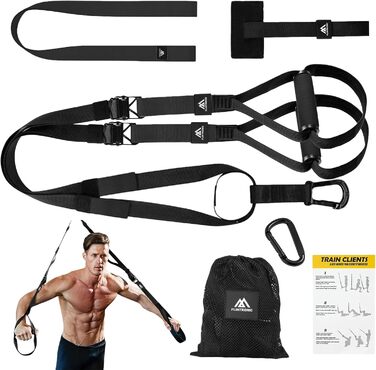 Шлінготренер Flintronic: Комплект для тренувань всього тіла вдома (Чорний)