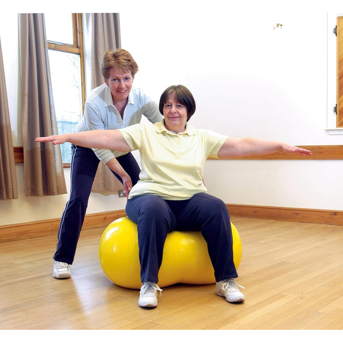 Фітбол Physio-Roll 55 см, гімнастичний м'яч, надувний