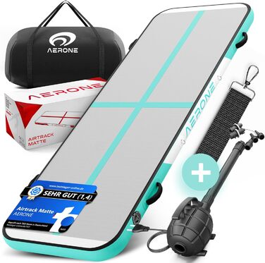 Надувний килимок для гімнастики Airtrack - 3м, 4м, 5м, 6м | Килимок для акробатики, гімнастики вдома та на вулиці | Airtrack