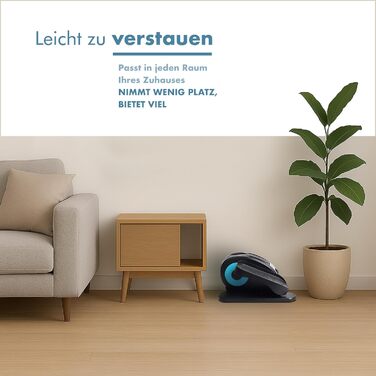 Еліпсоїдний тренажер PORTENTUM для дому: електричний, з пультом, дисплеєм, тихим мотором. Підходить для літніх людей, автоматичний та ручний режим, вибір швидкості. Компактний для офісу.