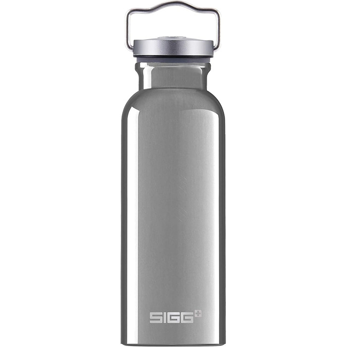 SIGG Алюмінієва пляшка для води, оригінальна, кліматично нейтральна, підходить для газованих напоїв, не протікає, легка, без BPA, 0,5/0,75 л