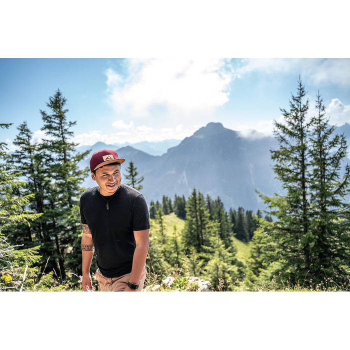 Кепка-снепбек Jumping Bird унісекс, регульована бейсболка для прогулянок, бордова, один розмір