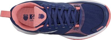 Жіноче тенісне взуття K-Swiss Speedex Hb, 37.5 EU, блакитний, білий, відтінок полуниці