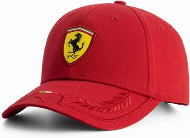 Кепка PUMA Scuderia Ferrari F1 з італійськими смугами - Червона - Універсальний розмір