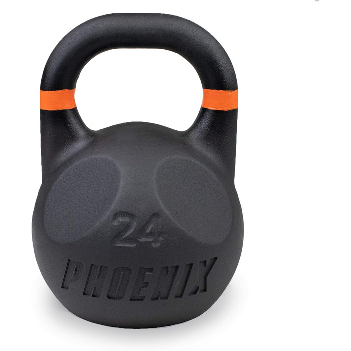 Гиря Phoenix Fitness Schädel 24 кг з чавуну у вигляді черепа для силових і кардіо тренувань