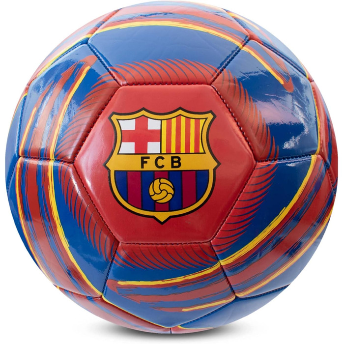 М'яч футбольний Hy-Pro Cyclone Barcelona | Розмір 5, Тренувальний, Ігровий, для дітей та дорослих