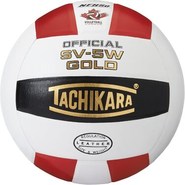 Волейбольний м'яч Tachikara SV5W Gold преміум шкіра для змагань