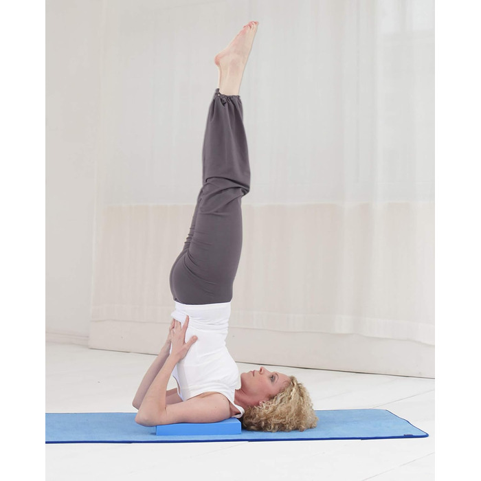 Блоки для йоги Yogistar Yogiblock® для стійки на плечах, сині, набір 2 шт.