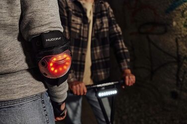 Набір захисних накладок HUDORA з LED, розмір S