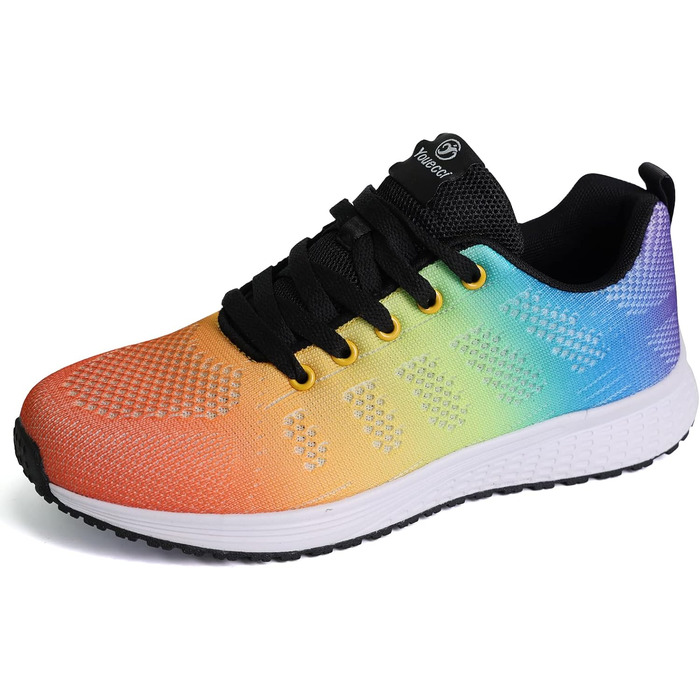 Жіночі кросівки з повітряною подушкою для залу та вулиці. Зручні спортивні кросівки на шнурівці для фітнесу. Розміри 35-44 EU, модель S203, кольорові