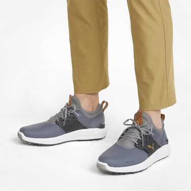 Кросівки чоловічі PUMA Ignite Articulate 44.5 EU Quiet Shade Puma Team Gold Puma Black