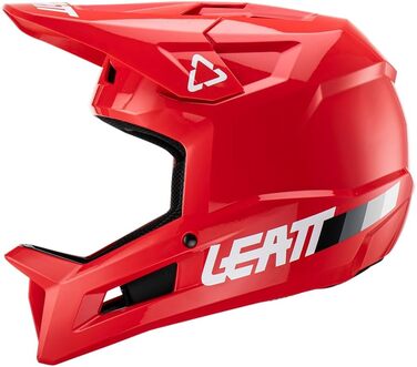 Шолом Leatt MTB Gravity 1.0 Jr V23 Fire XS 53-54 см для підлітків, велосипедний, захисний