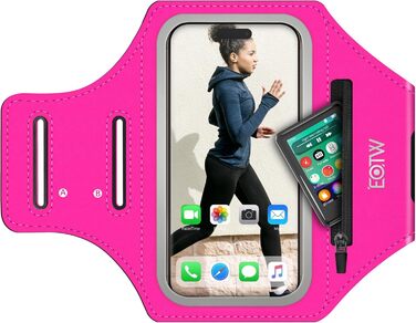 Спортивний браслет EOTW для бігу: тримач для телефону та Airpods (5.5'-6.7')