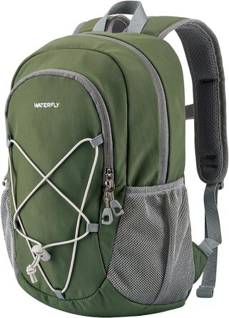 WATERFLY Рюкзак для походів 12 л – легкий міні-рюкзак для спорту, туризму, велоспорту, подорожей, знімна грудна застібка, для чоловіків і жінок
