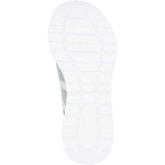 Rieker M6061: Жіночі сліпони-кеди зелені комбіновані, 38 EU - зручне взуття Rieker