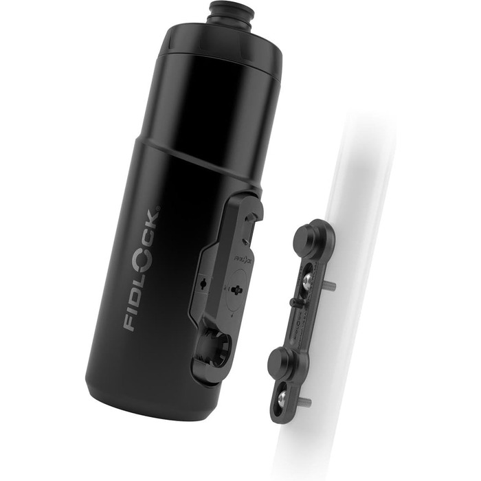 Велосипедна пляшка Fidlock Twist 600 мл з кріпленням Bike Base, чорна