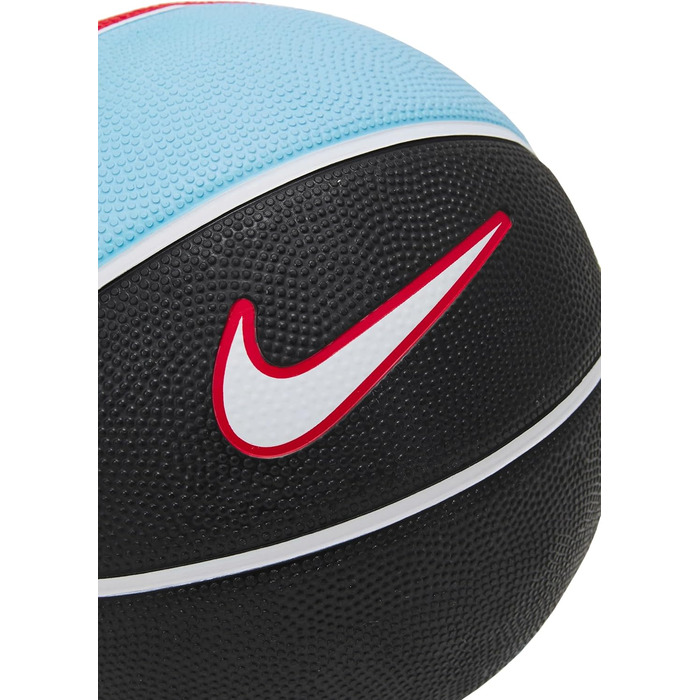 Баскетбольний м'яч Nike Skills із гуми, розмір 3, колір блакитний/червоний/білий