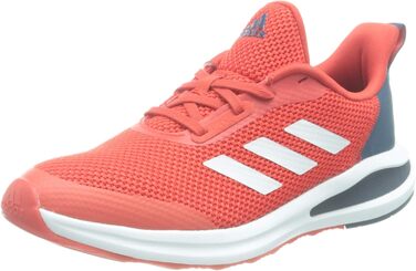 Дитячі кросівки adidas Fortarun K для тренувань (28 EU, червоний, білий, темно-синій)