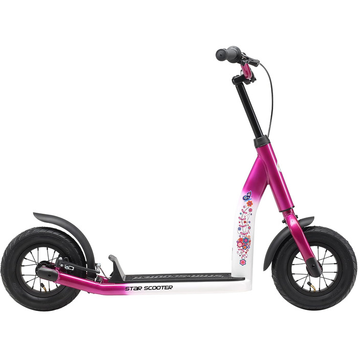 Дитячий самокат STAR SCOOTER на повітряних шинах, регульований, 10 дюймів, для міста, від 5 років, New Gen
