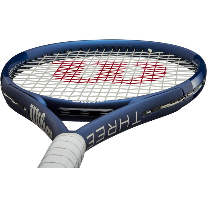 Тенісна ракетка Wilson Triad Three для дорослих, синя
