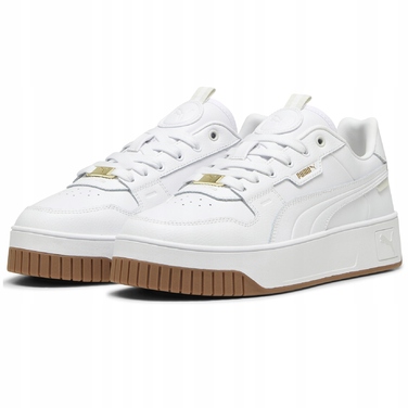 Жіночі шкіряні кеди Puma Carina Street Lux 397487 01, білі, розмір 36