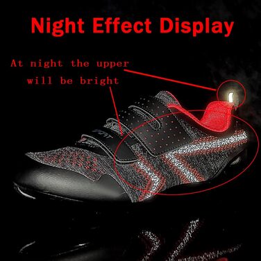 Велотуфлі ULTIANT для їзди в залі та на вулиці. Сумісні з Peloton, Look SPD SL Delta. Чоловічі та жіночі (38/38.5 EU, Чорний/Червоний)