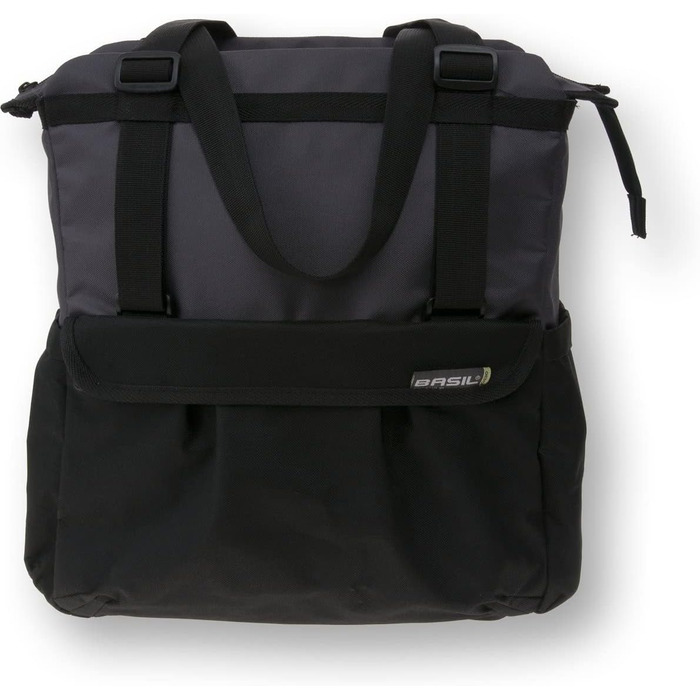 Велосипедна сумка Basil Bell Shopper X-Large 16x32x35 см чорна