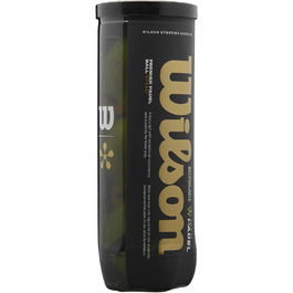 Набір м'ячів для падел-тенісу Wilson Premier, жовті, 1 шт.