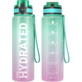 Спортивна пляшка Sahara Sailor 750 мл, BPA-free Tritan, герметична, для води, для велосипеда, кемпінгу, йоги, фітнесу, колір Kaugummi