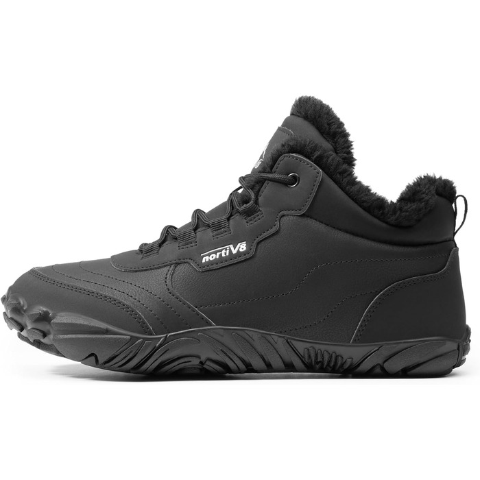 Чоловічі зимові черевики NORTIV 8 - теплі, зручні, чорні (45 EU) для дому