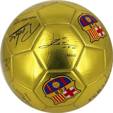 М'яч для футболу JIANWEI Barcelona Limited Edition No. 5 (Золотий) - для гри та навчання