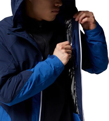 Куртка гірськолижна Columbia Powder Prime чоловіча (XL, Mountain Blue/Collegiate Navy) - водонепроникна, дихаюча