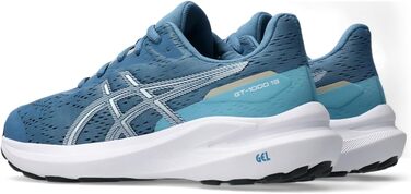 Дитячі кросівки ASICS GT-1000 13 GS для дітей (6.5 Big Kid, Winter Sea Weiß)